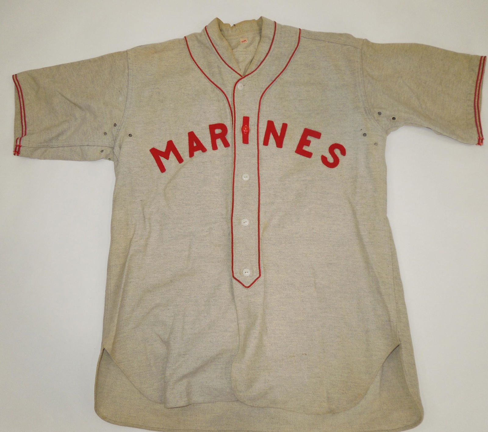 WWII USMC 1945 Marines Baseball Jersey Uniform (1 of 6)