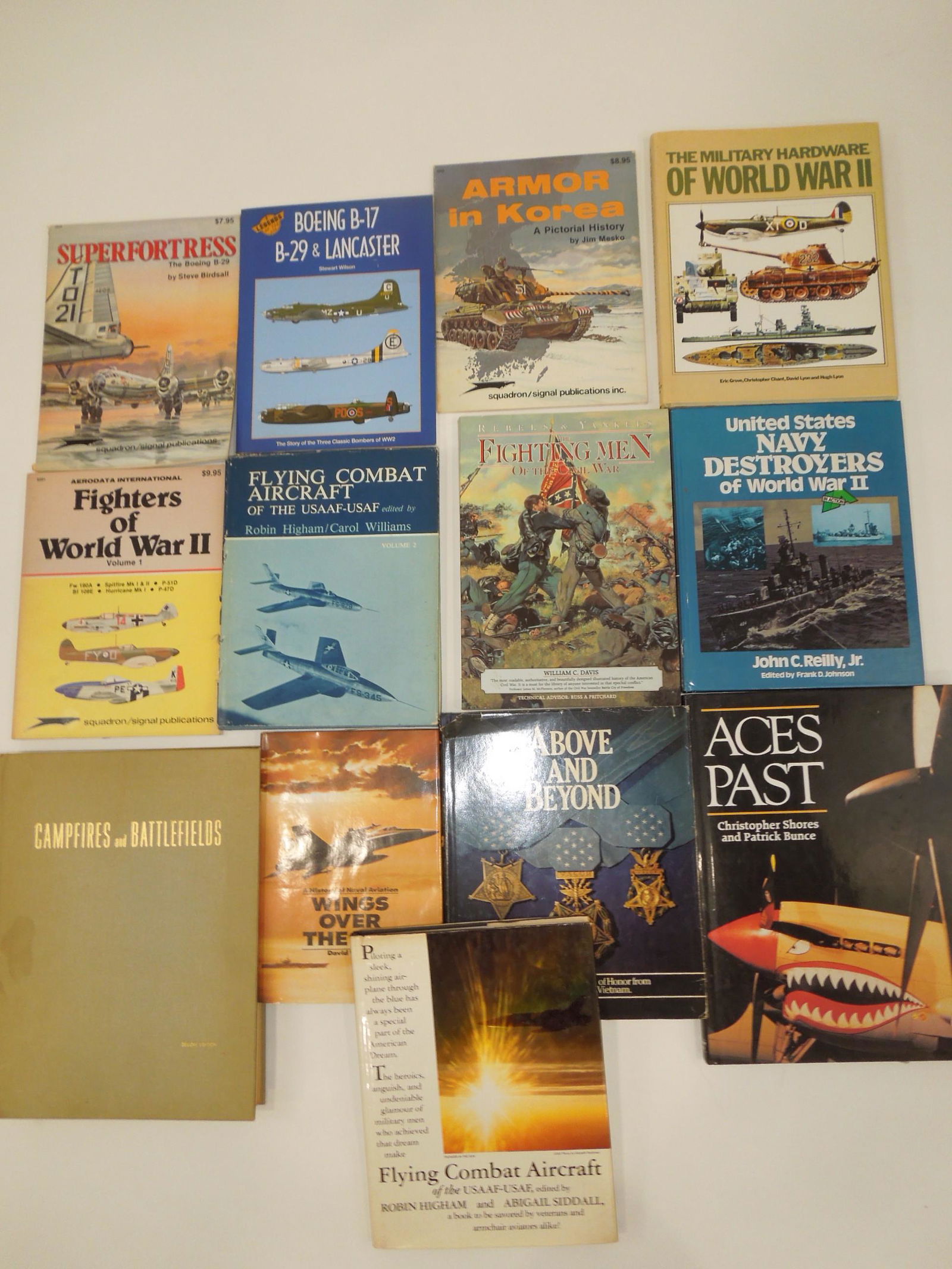 Military Books Air Force WWII MOH Navy Lot of 13 (1 of 5)