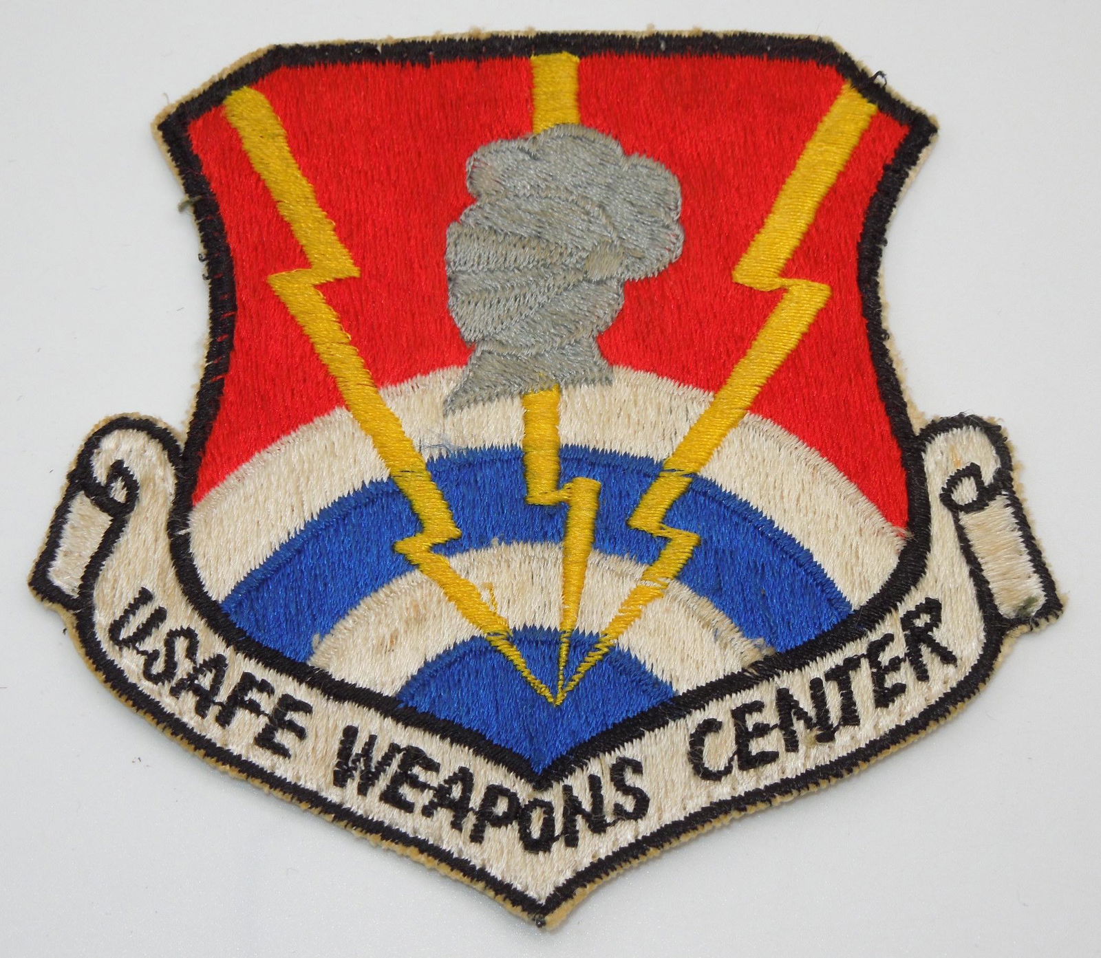 1960s Japanese Made USAFE Weapons Center Air Force Patch (1 of 3)