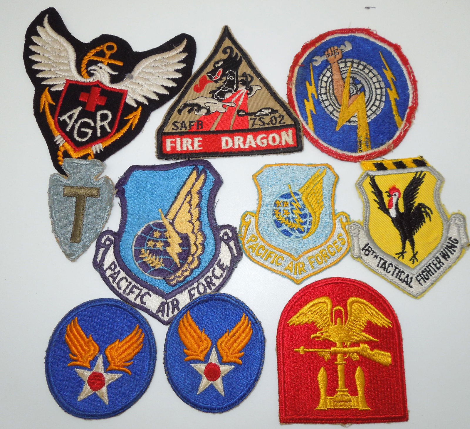 WWII - Vietnam US Military Patches Theater Made Air Force (1 of 5)