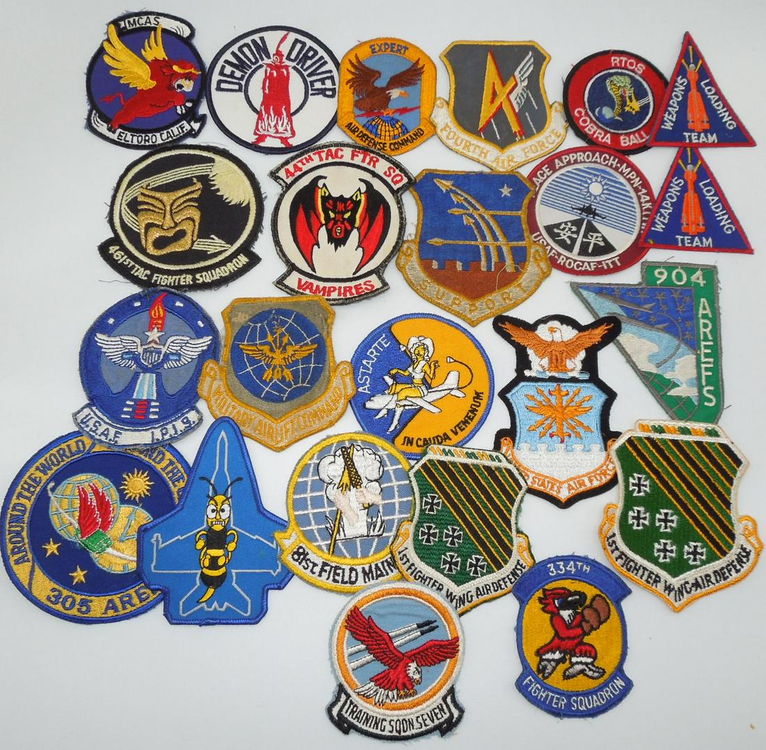 Vietnam - Modern USAF Patches Lot 1st FW 334th FS Custom Made plus more (1 of 10)