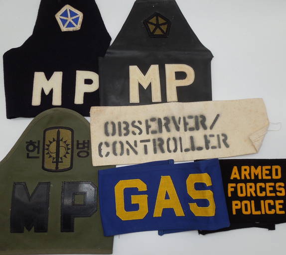 Wwii Vietnam Us Military Armband Brassards Military Police Mp Korea