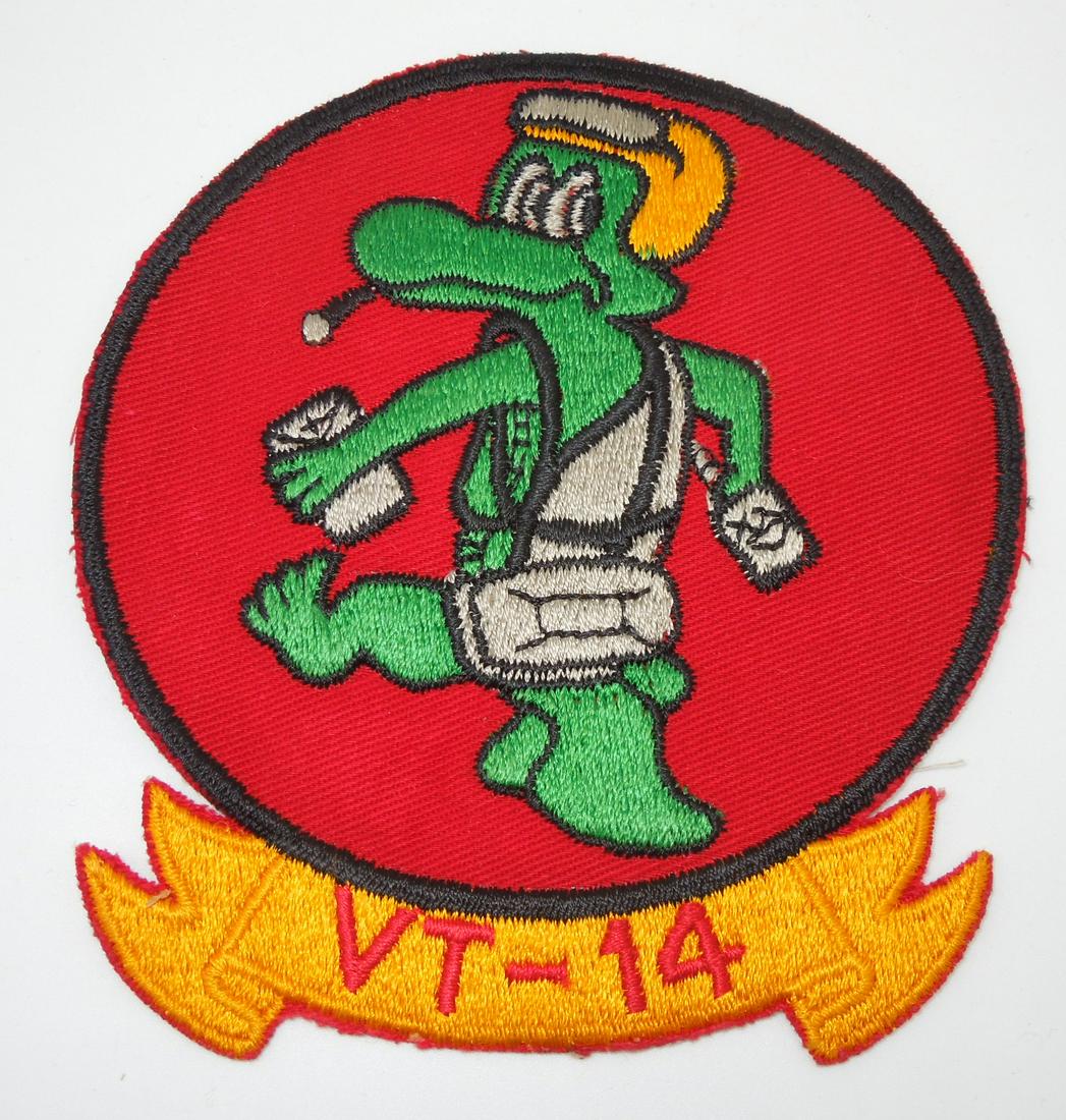 Vintage USN Navy VT-14 Torpedo Squadron Patch (1 of 2)
