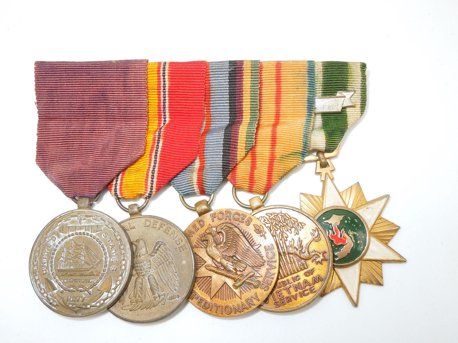 Custom Made Vietnam USN Navy Medal Bar (1 of 2)