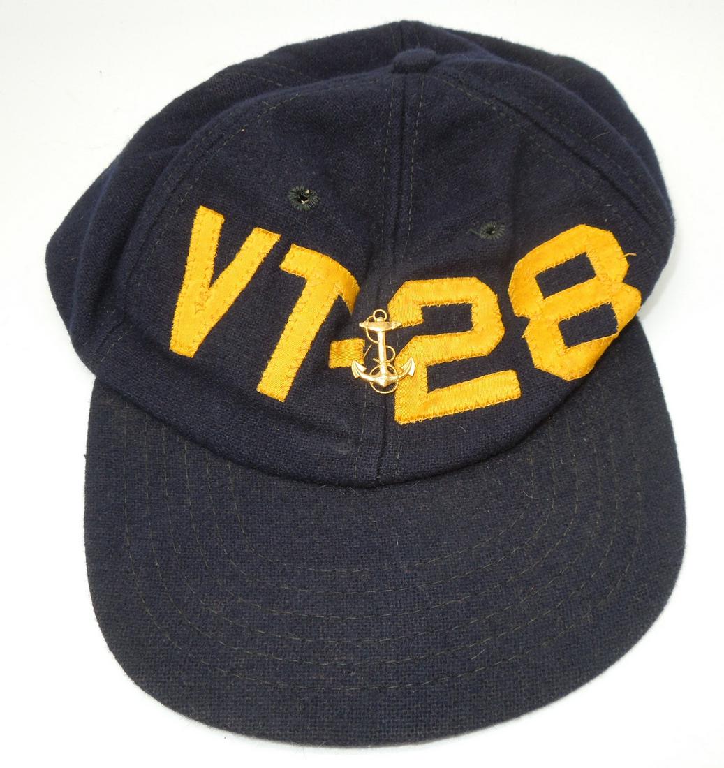 Vietnam Era USN Navy VT-28 Ball Cap Hat (1 of 5)