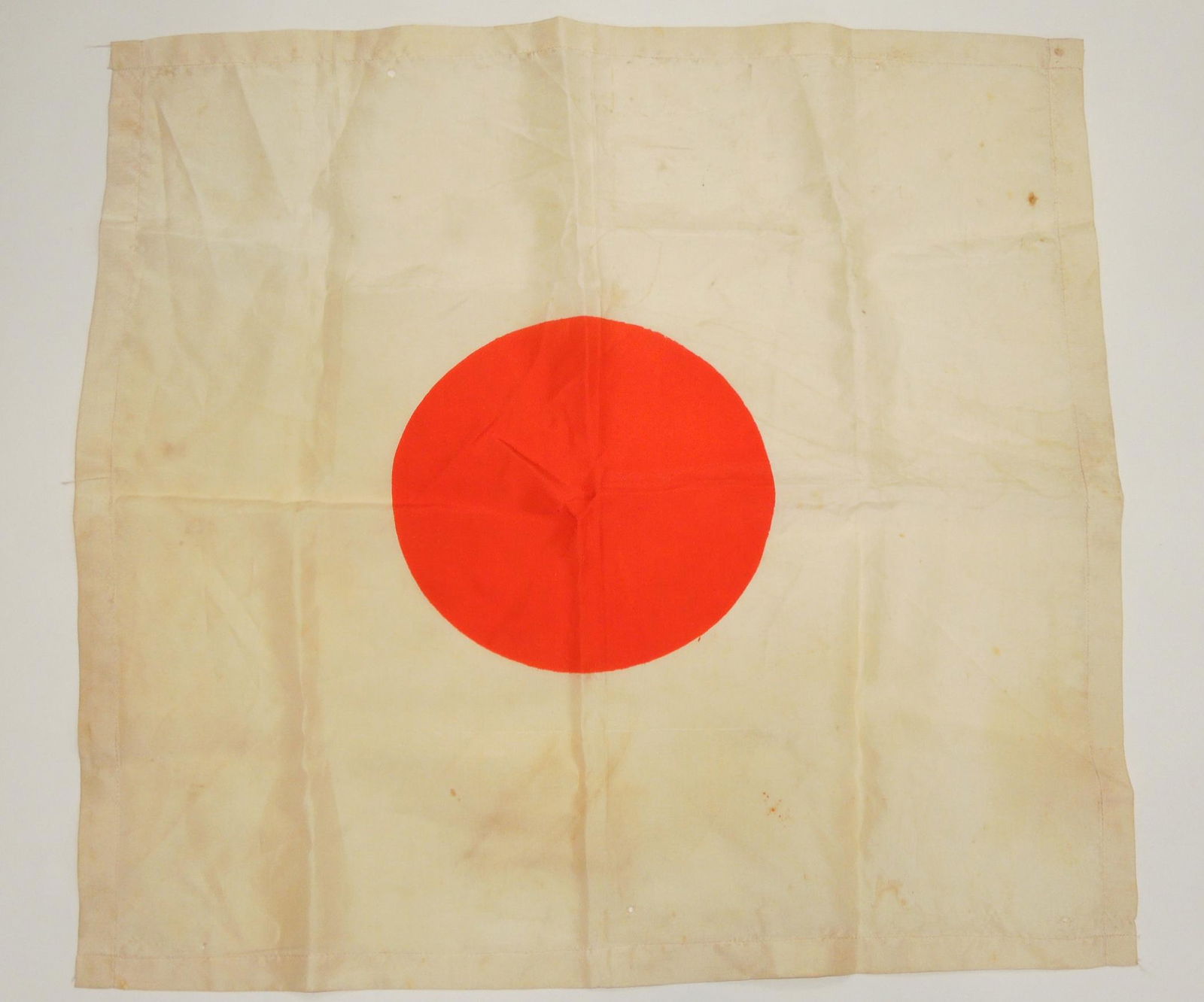 WWII Era Japanese Japan Imperial Navy Rising Sun Cotton Flag #2 (1 of 4)