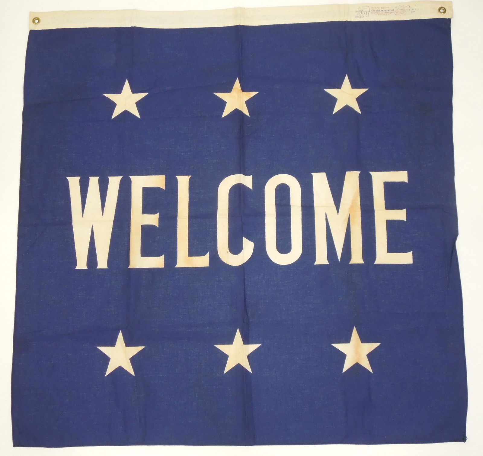 WWII Welcome Home Banner Flag (1 of 3)