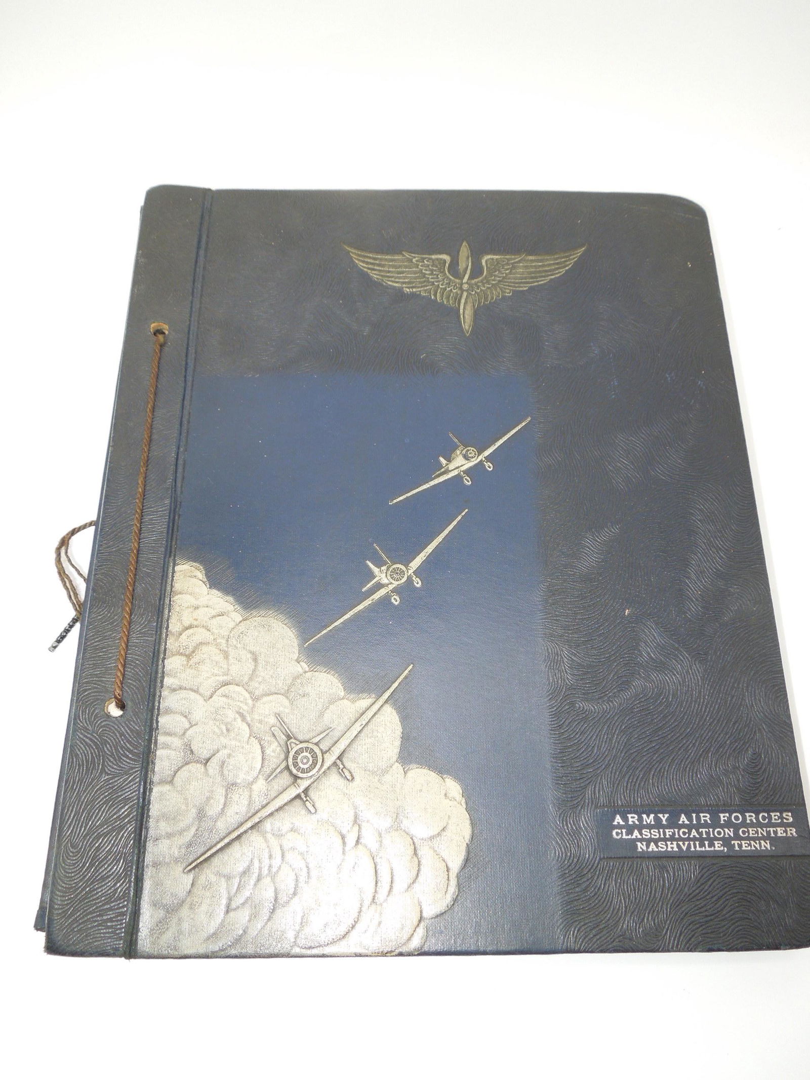 WWII USAAF Army Air Force 390th Bomb Group, 8th AAF Combat Photo Album (1 of 20)