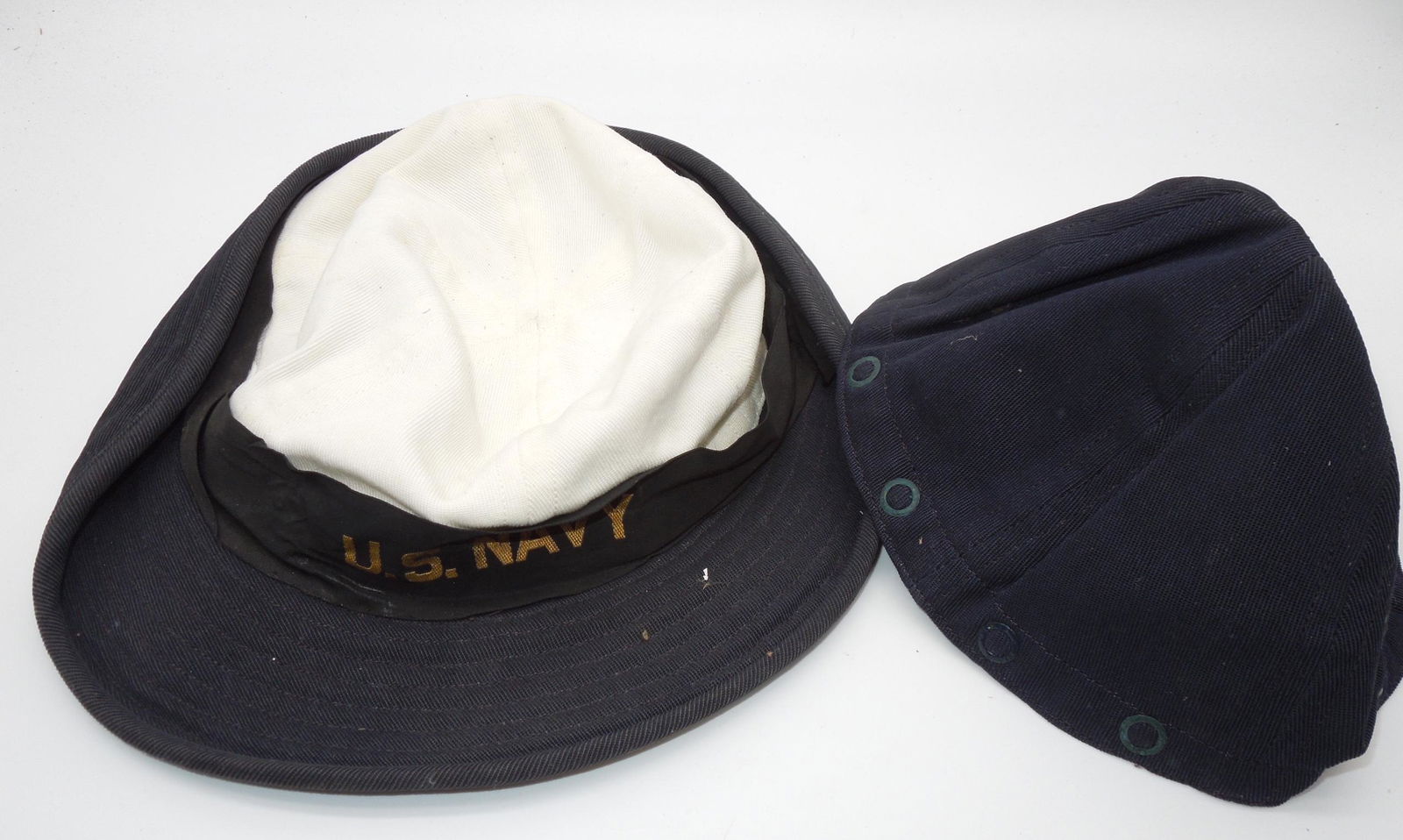 WWII Era US Navy Named WAVE Womens Hat & Topper Covers Caps Lot (1 of 5)