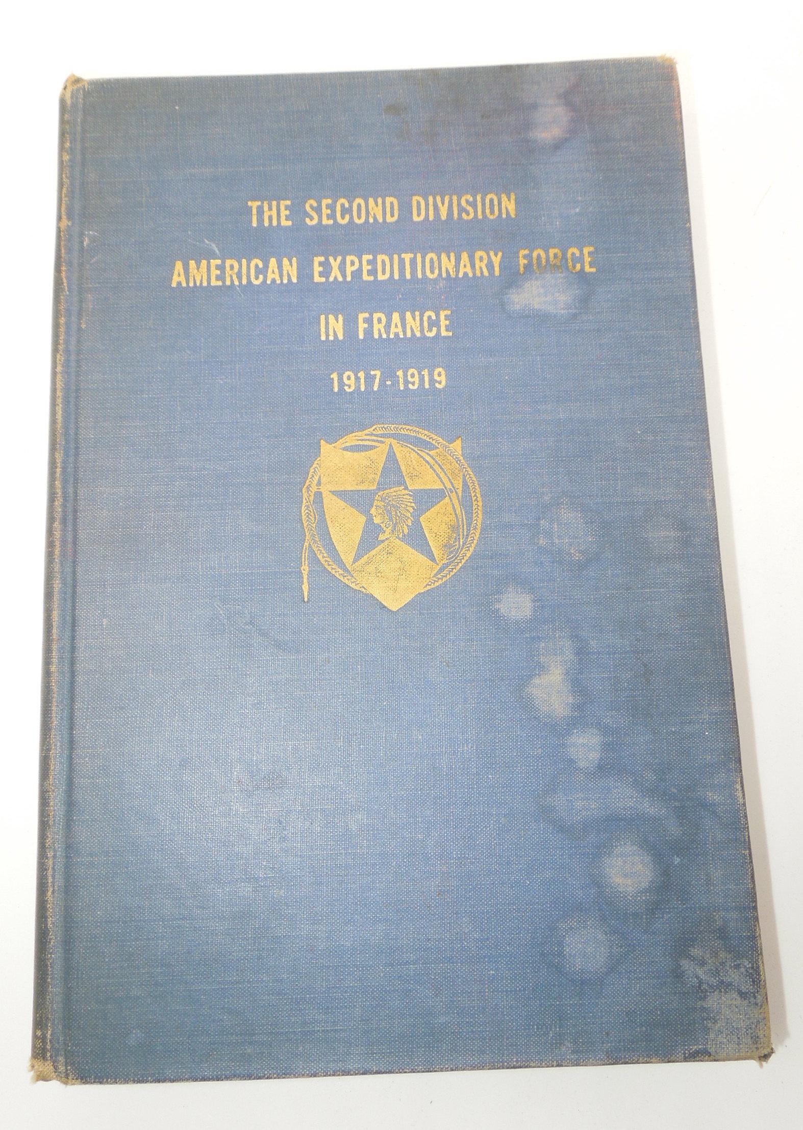 1937 Published WWI AEF USMC Marine Corps 2nd Marine Division in France Book (1 of 8)