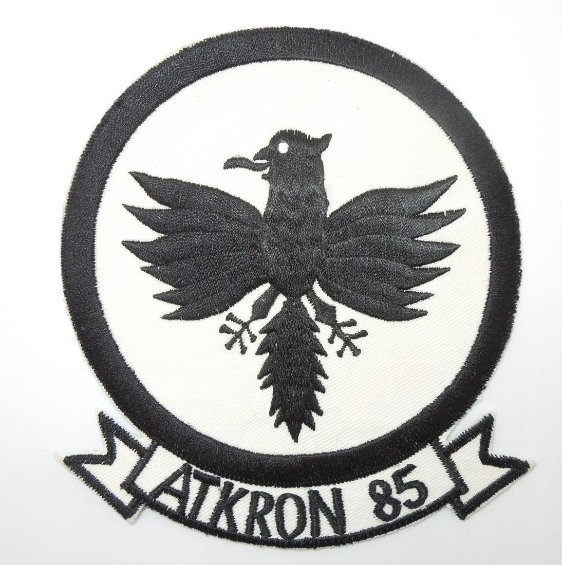 1960s Japanese Made ATKRON VA-85 Squadron Navy Patch (1 of 2)