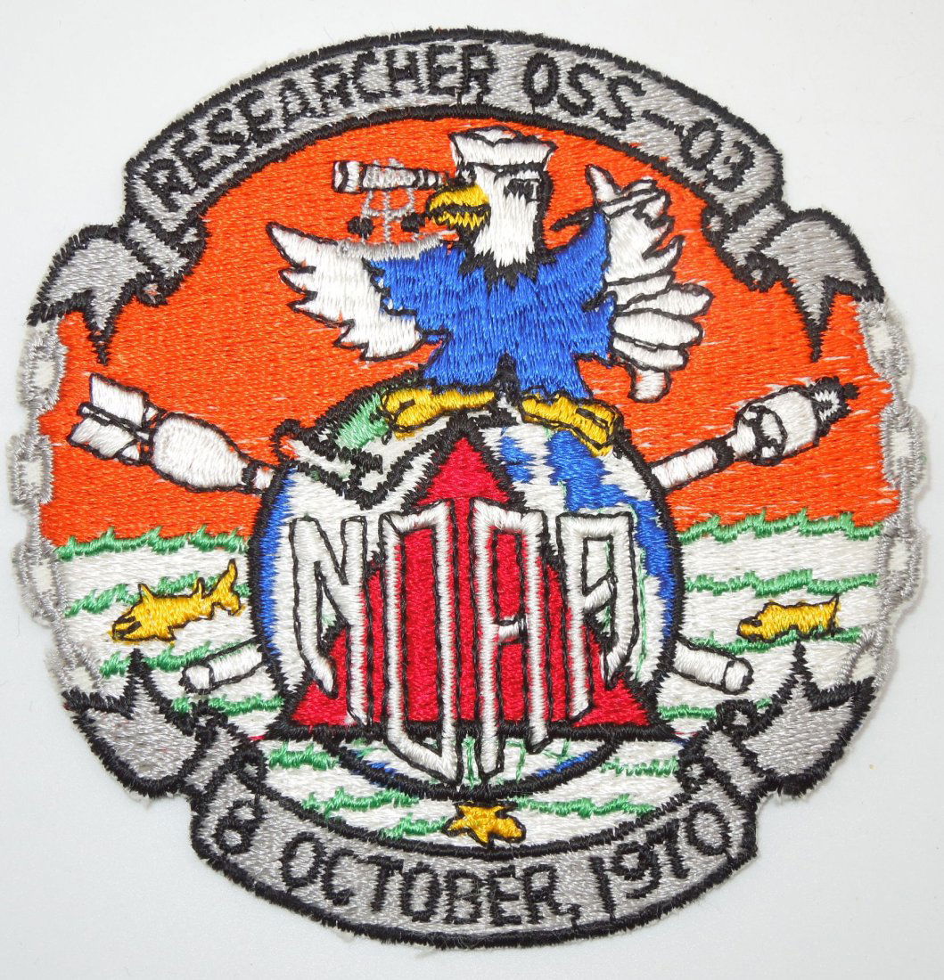 1970 NOAA Researcher OSS-03 Custom Made Patch (1 of 2)