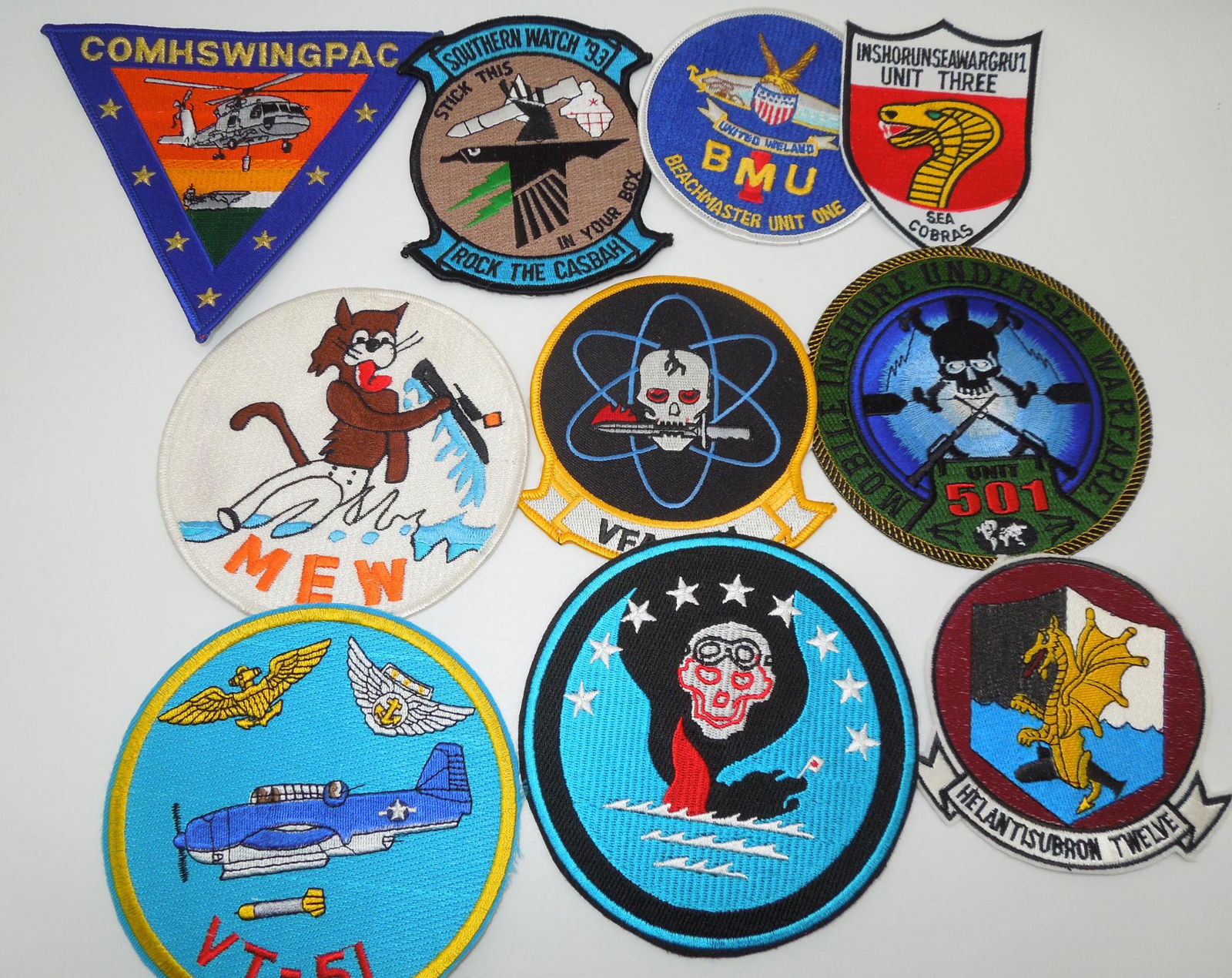 Modern US Navy Patch Lot VT-51 Beachmaster Cobras Southern Watch 93 (1 of 4)