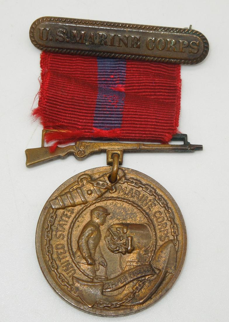 WWI Numbered US Marine Corps USMC Good Conduct Medal (1 of 3)