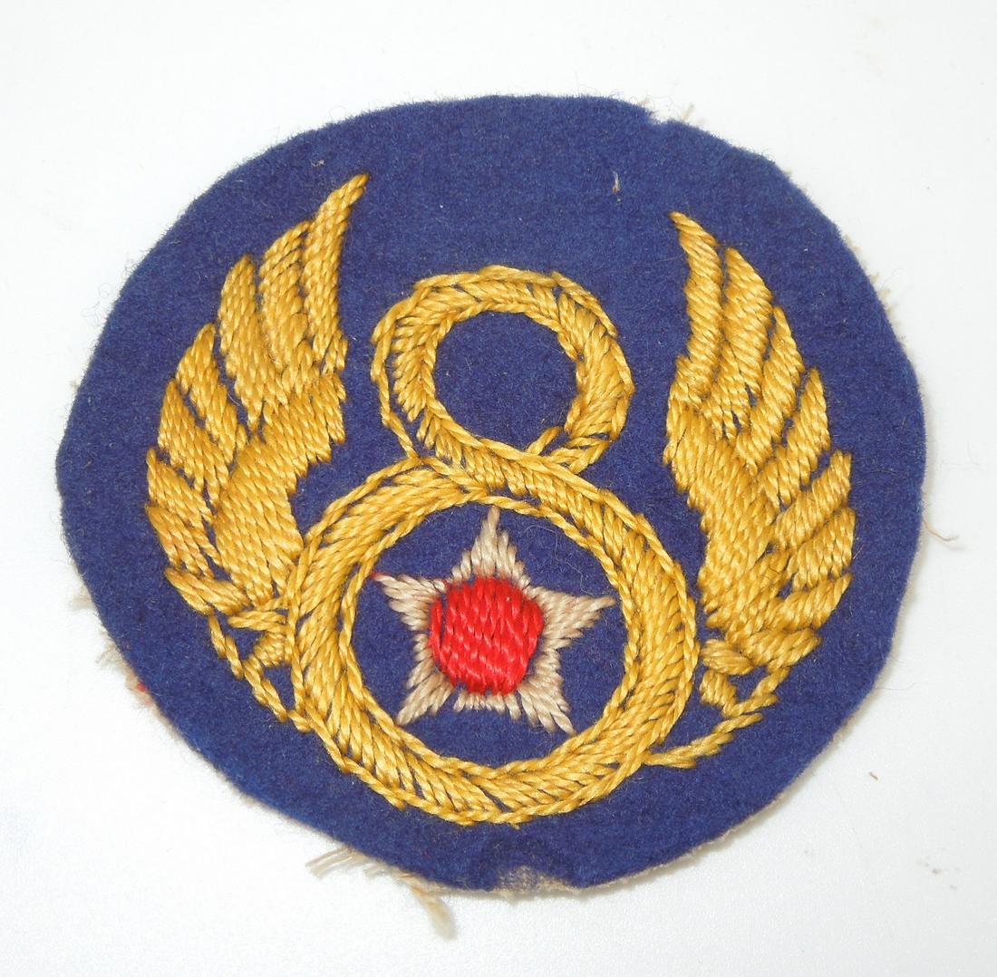 WWII British Theater Made US 8th Air Force Patch (1 of 2)