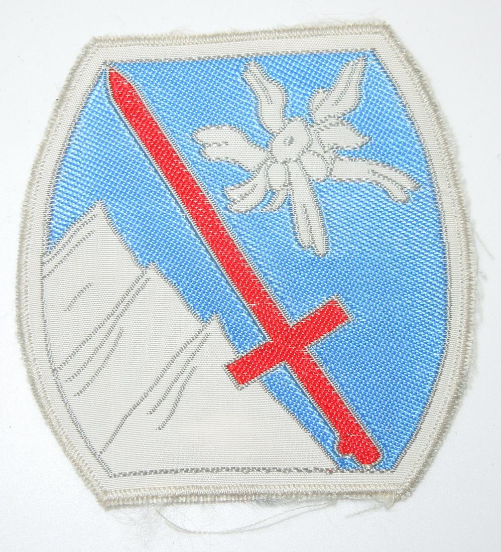 1954 - 1958 US Army 10th Infantry Division German Made Patch (1 of 2)
