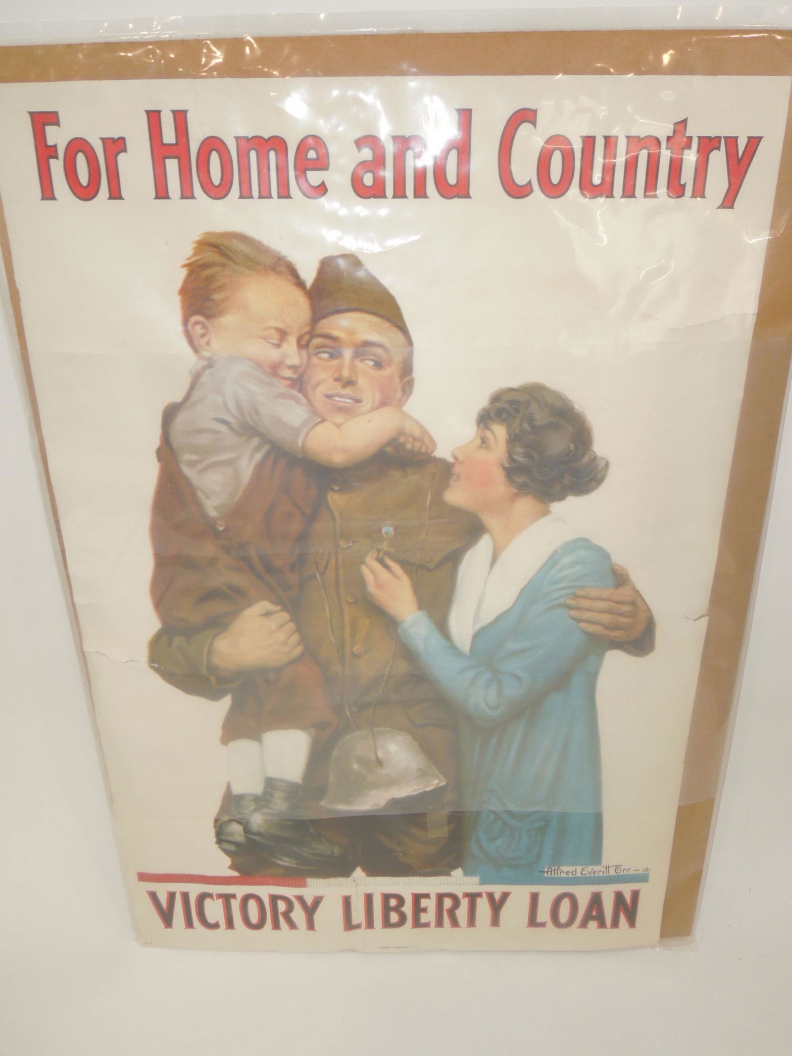 1918 WWI Victory Liberty Loan Poster (1 of 3)
