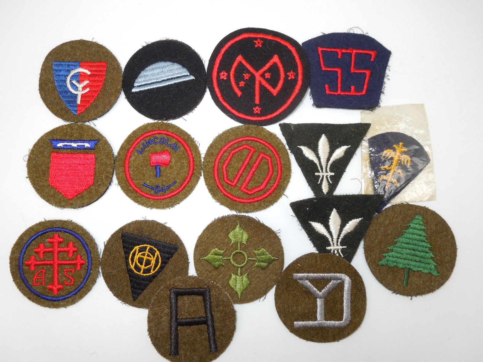 WWI US Army Miniature Infantry Division Patches (1 of 4)