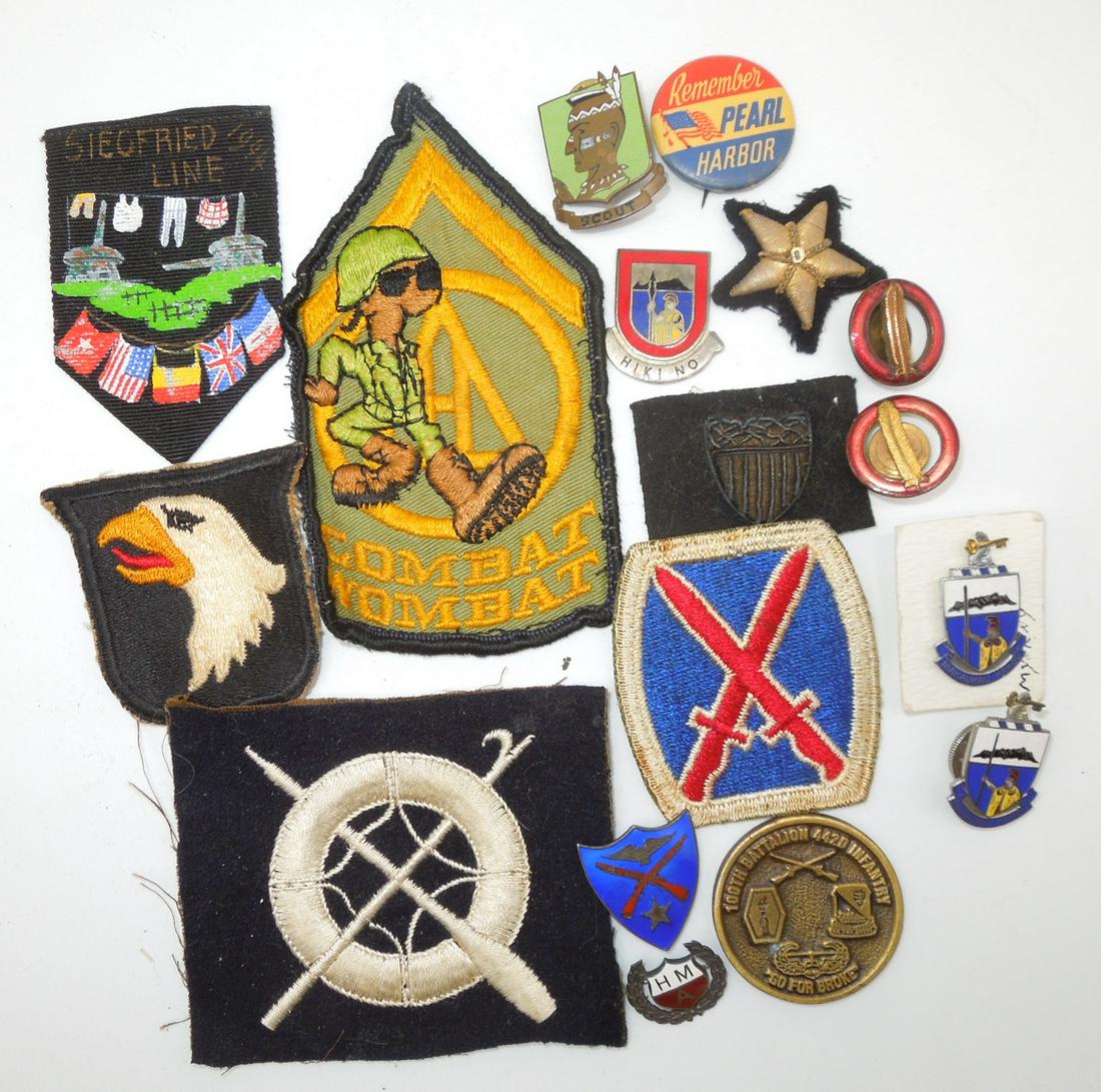 1920s - Vietnam Patches & Pins US Lifesaving Service 101st Airborne Hawaii DUI Pins (1 of 10)
