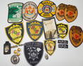 Lot of Hawaii Police & Corrections Patches, Pins, Buttons, Photo