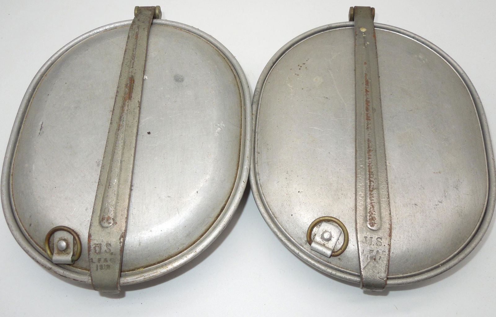 Lot (2) WWI US Military Mess Kits (1 of 4)