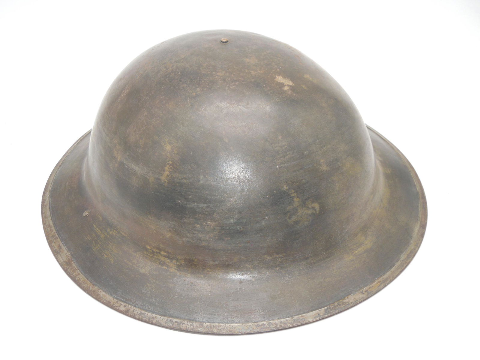 WWI US Army Doughboy Helmet & Liner (1 of 4)