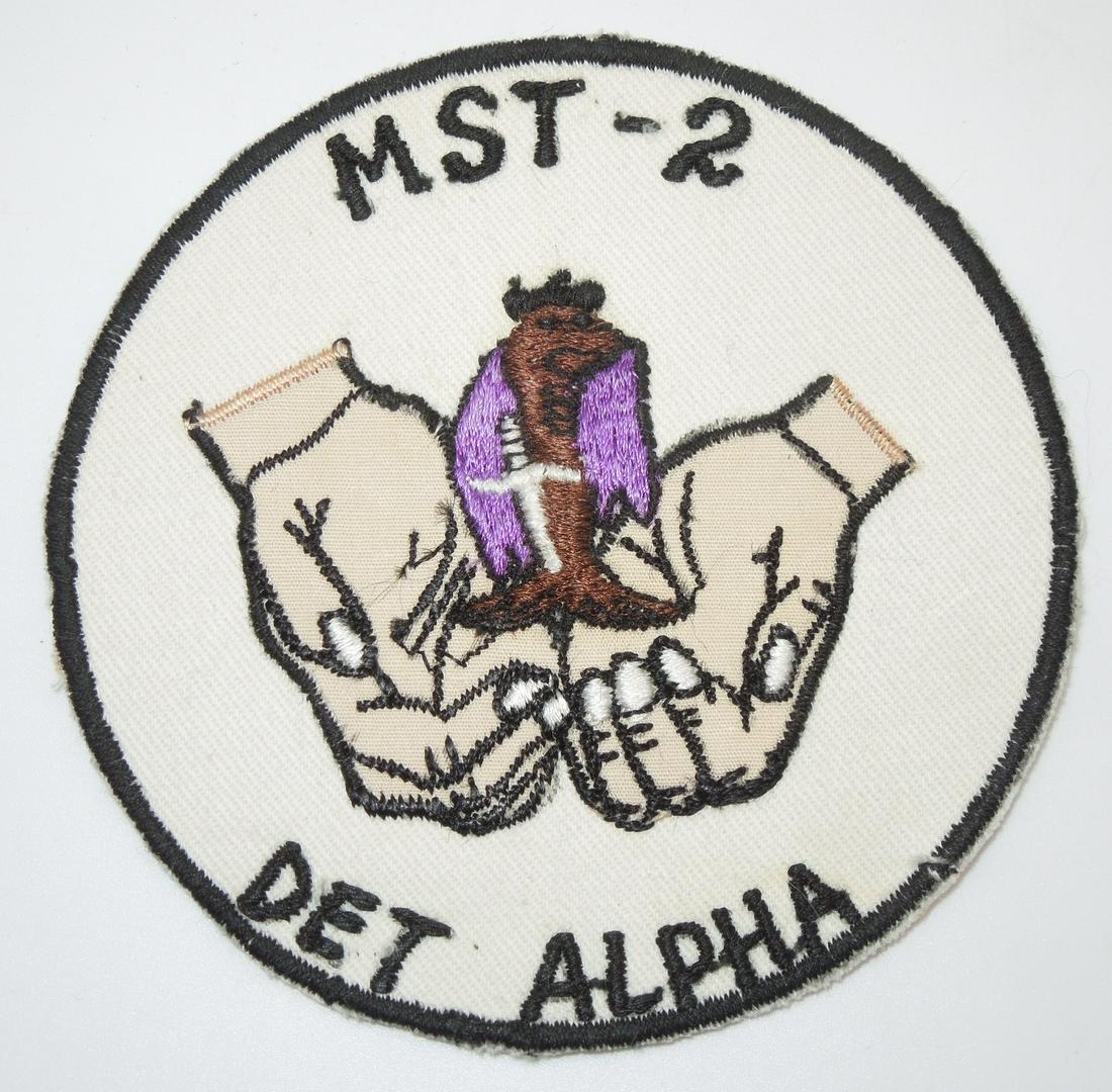 Vietnam War Custom Made US Navy MST-2 Seal Support Patch (1 of 2)