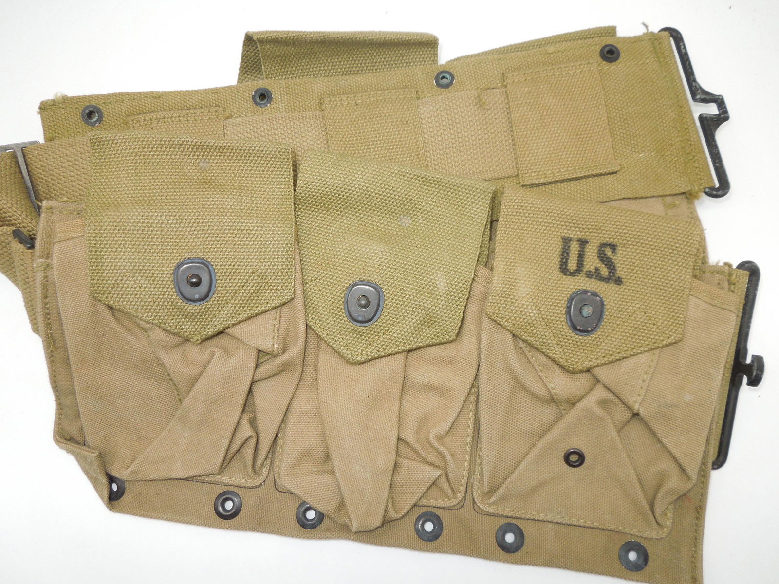 WWII Boyt 1942 US Army BAR Browning Automatic Rifleman Ammo Belt (1 of 5)