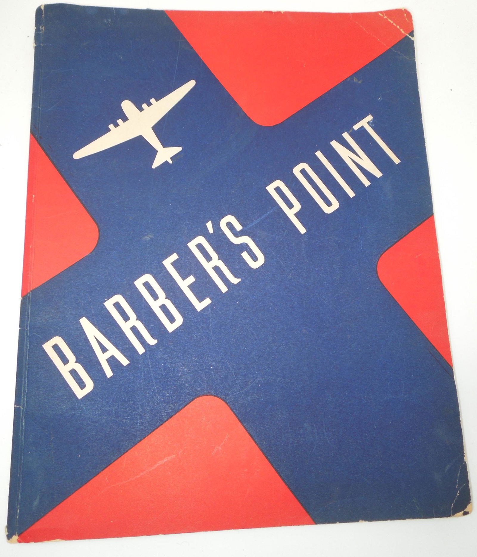 WWII 1943 Barbers Point, Hawaii Book Picture Record of Employees & Bases (1 of 9)