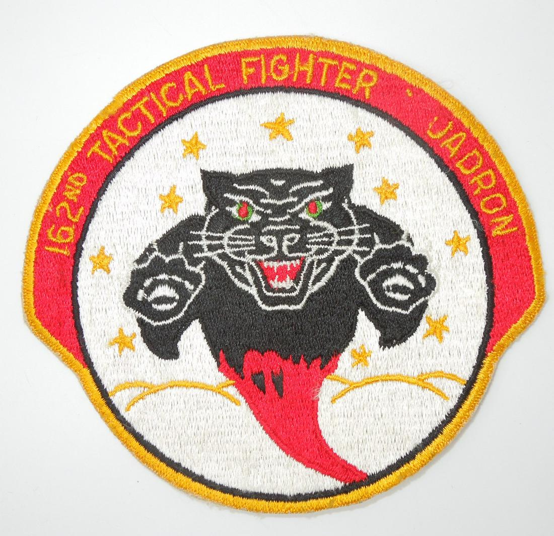 USAF Air Force 162nd Tactical Fighter Squadron Patch (1 of 2)