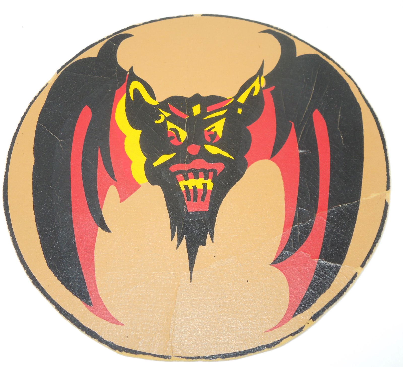 WWII Era USAF Air Force 44th Fighter Squadron Painted Patch (1 of 2)