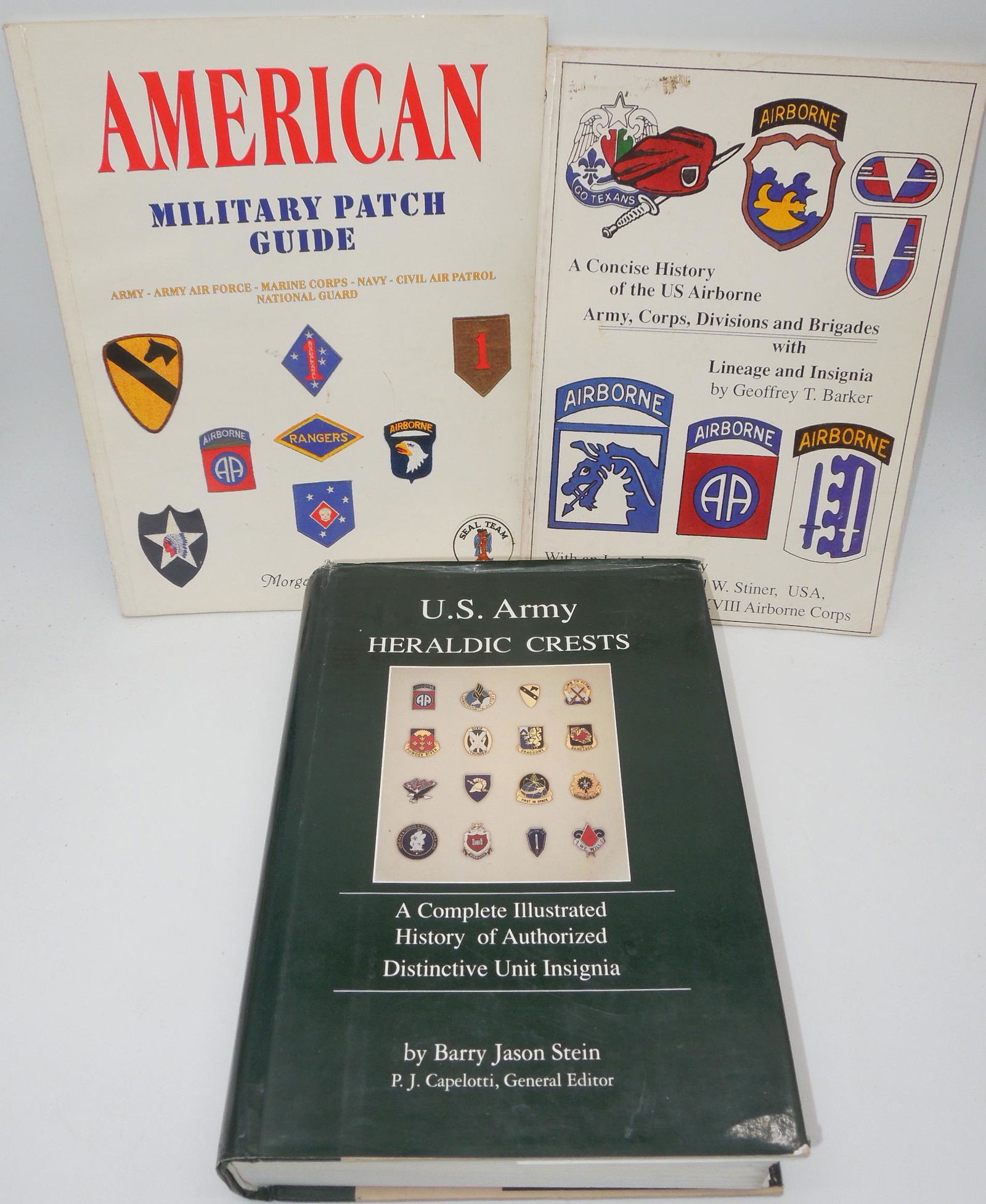 Lot (3) US Military Patch & Insignia Reference Books (1 of 14)