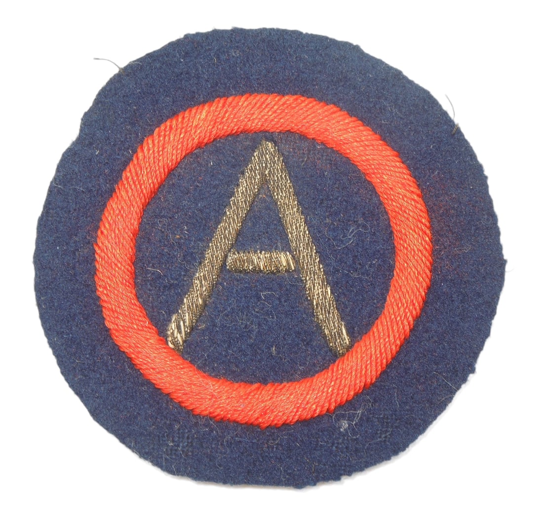 WWI US Army AEF Uniform Patch Bullion 3rd Army of Occupation: Original WWI patch as shown.