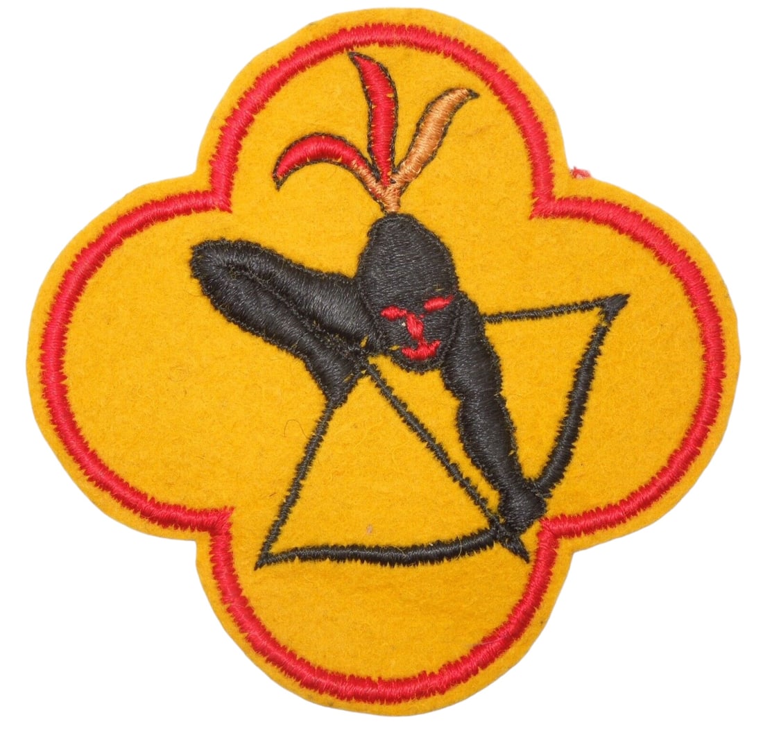WWII 15th US Army Air Force 429th Bomb Squadron Wool Unit Patch: Original no glow patch.