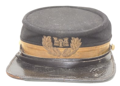 Civil War - 1800s US Army Corps of Engineers Kepi Hat Cap