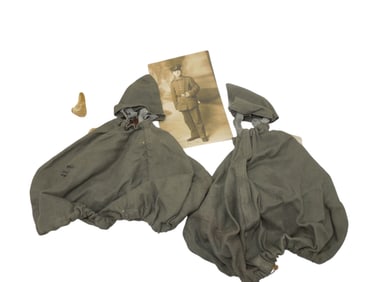 WWI German Imperial Army Pickelhaube Helmet Covers & Photos