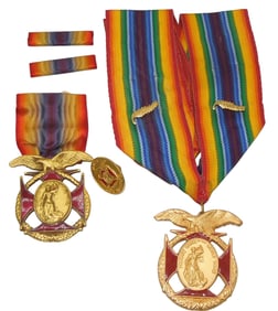 WWI US Military Order of the World Wars Medals