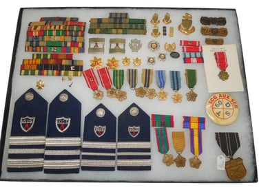 Vietnam - Modern US Coast Guard Auxiliary Officer Ribbons Group