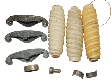 Lot WWII German Military Dagger Handles & Parts