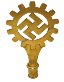 WWII German RAD Labor Corps Flag Pole Topper