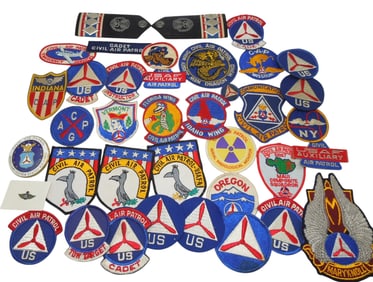 Lot Vietnam - Cold War US CAP Civil Air Patrol Patches & Insignia