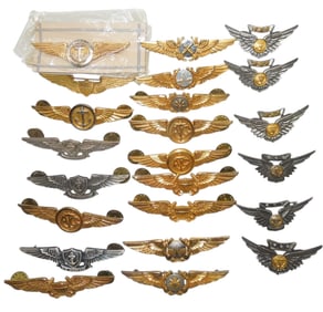 WWII - Vietnam US Navy Specialty Wings Collection