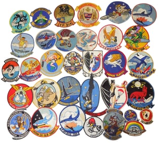 Lot Korea - Vietnam War US Navy Patches Patrol Squadrons Aviation