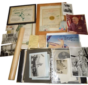 Vietnam War USAF General Winton Marshall Photo & Document Archive