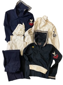 WWII Hawaii US Navy Named Sailor Aviation Uniform Group