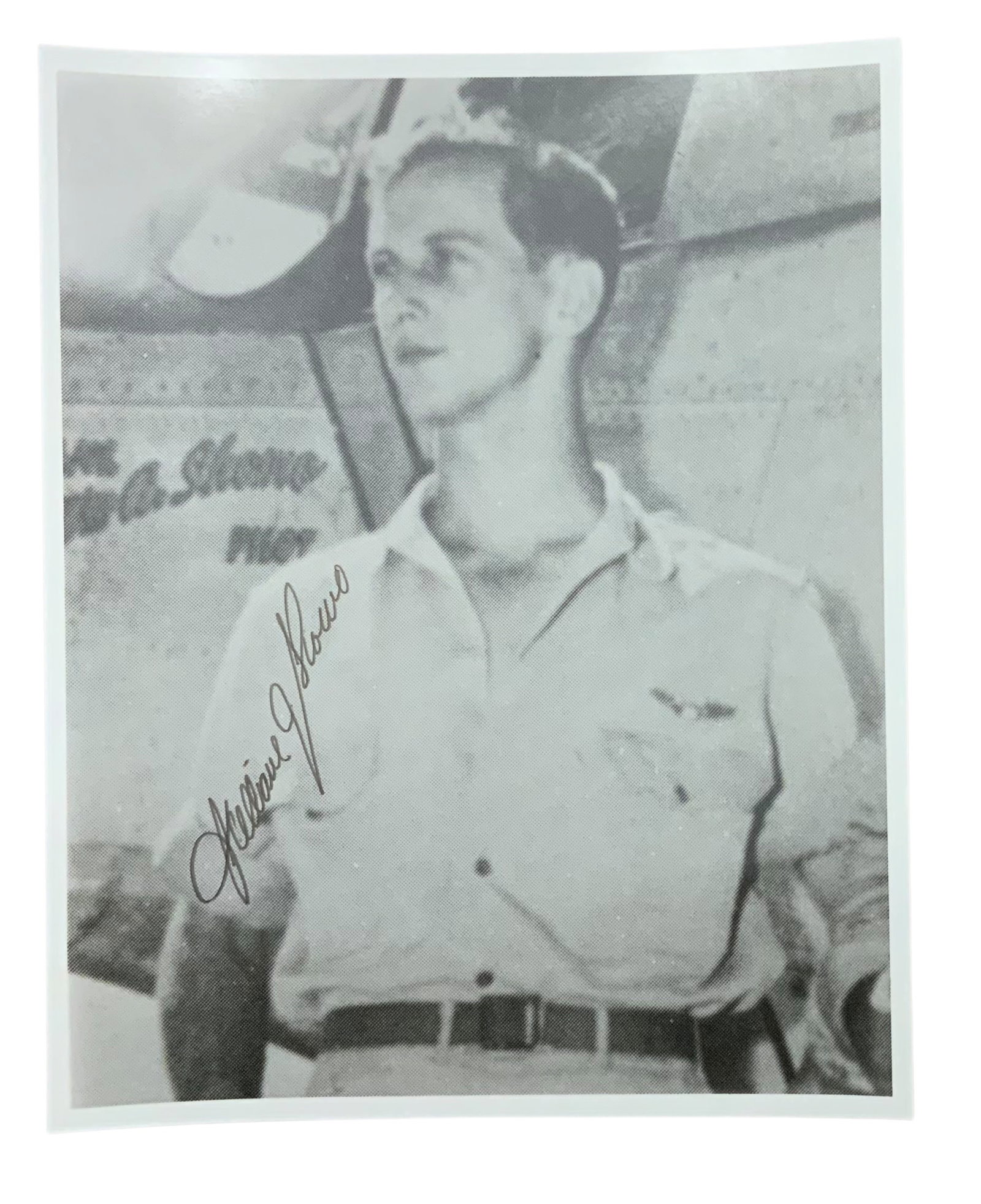 WWII Fighter Pilot William Shomo Medal of Honor MOH Signed Photo: William Arthur Shomo (May 30, 1918 -June 25, 1990) enlisted as an aviation cadet in August 1941. He learned to fly at Tulsa, Okla., and Randolph and Brooks Fields, Texas, and got his commission and wi