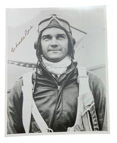 WWII Fighter Pilot Ace Charlie Bond Signed Photo Flying Tigers AVG