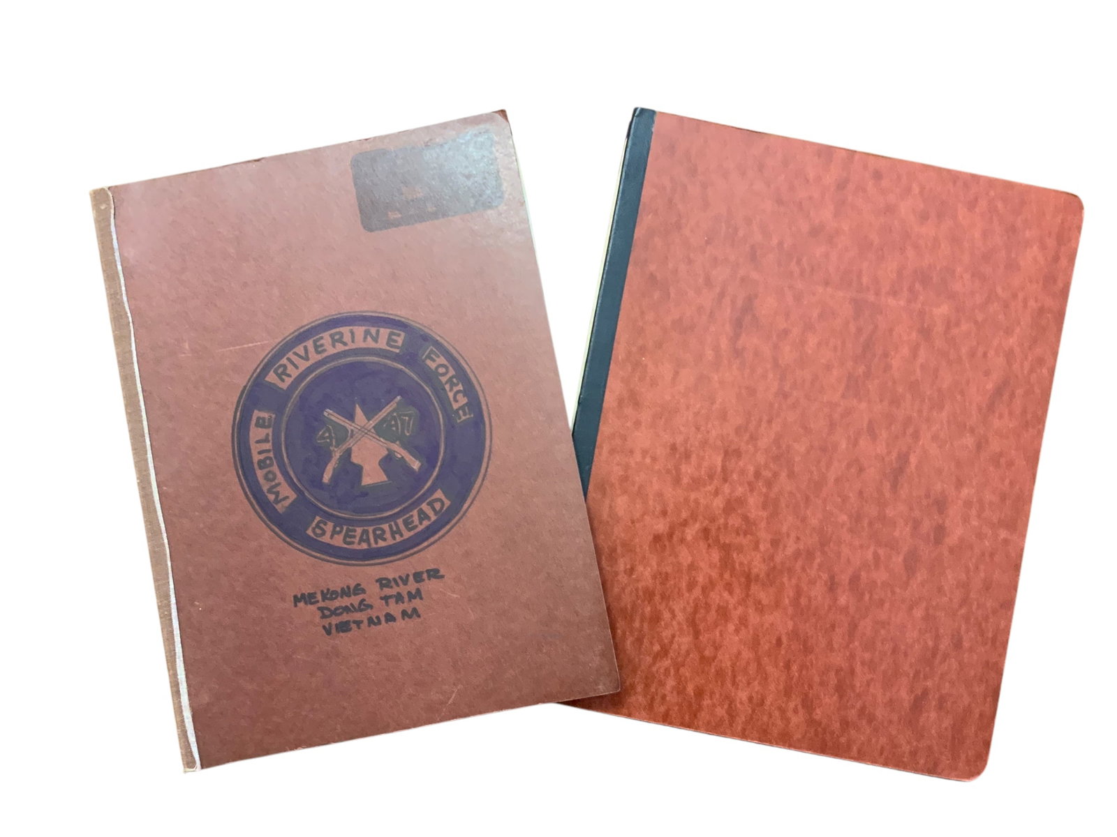 Vietnam 9th Infantry Division Mobile Riverine Force Tactical Operating Procedure Booklets: Vietnam 9th Infantry Division Mobile Riverine Force Tactical Operating Procedure Booklets. Lot of 2. Named to Major Ransford A. Reinhard, Infantry. These booklets are for Official Use Only. One bookle