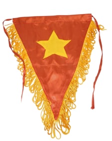 North Vietnam VC Military Banner Flag