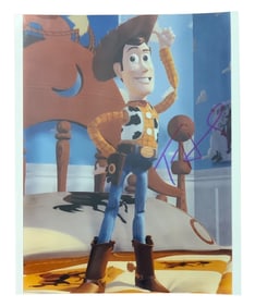 Tom Hanks Voice Actor Disney & Pixar Toy Story Woody Signed Photo